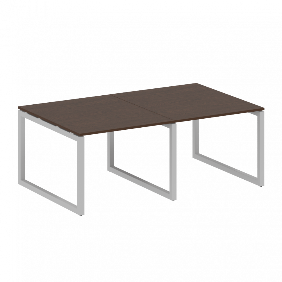 Metal System Quattro Переговорный стол (2 столешницы) на О-образном м/к 50БО.ПРГ-2.1 Венге Цаво/Мета Metal System Quattro Переговорный стол (2 столешницы) на О-образном м/к 50БО.ПРГ-2.1 Венге Цаво/Мета
