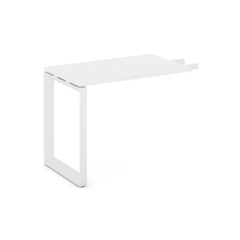 Style Project Брифинг-приставка SN-59O.BR-001 Белый/Металл Белый 580*600*750