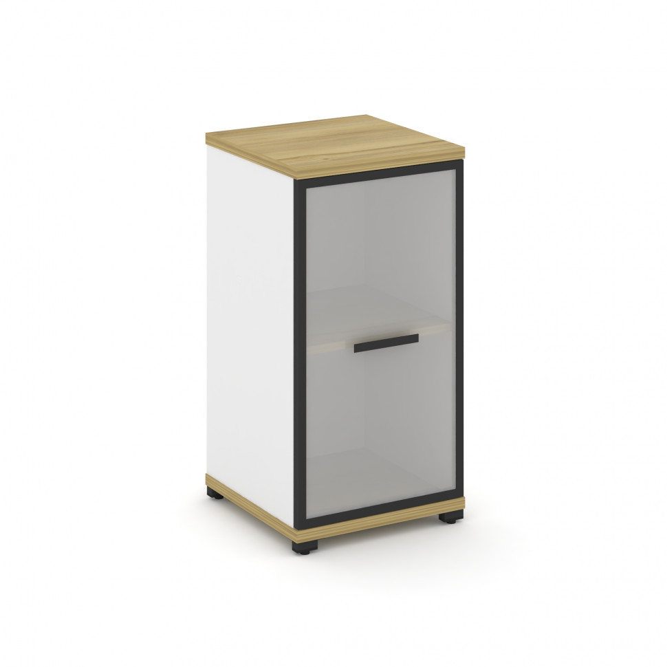 Concept Шкаф 1 узкая секция, 2 ниши CN.STU-213 RMB B Дуб Винченцо/Белый Бриллиант/Металл Черный/Сати Concept Шкаф 1 узкая секция, 2 ниши CN.STU-213 RMB B Дуб Винченцо/Белый Бриллиант/Металл Черный/Сати