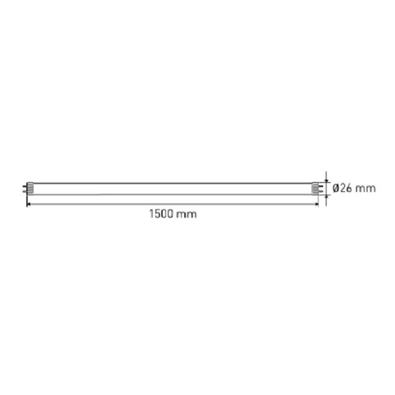Лампа светодиодная ЭРА LED T8-24W-840-G13-1500mm 24Вт G13 4000К Б0033006