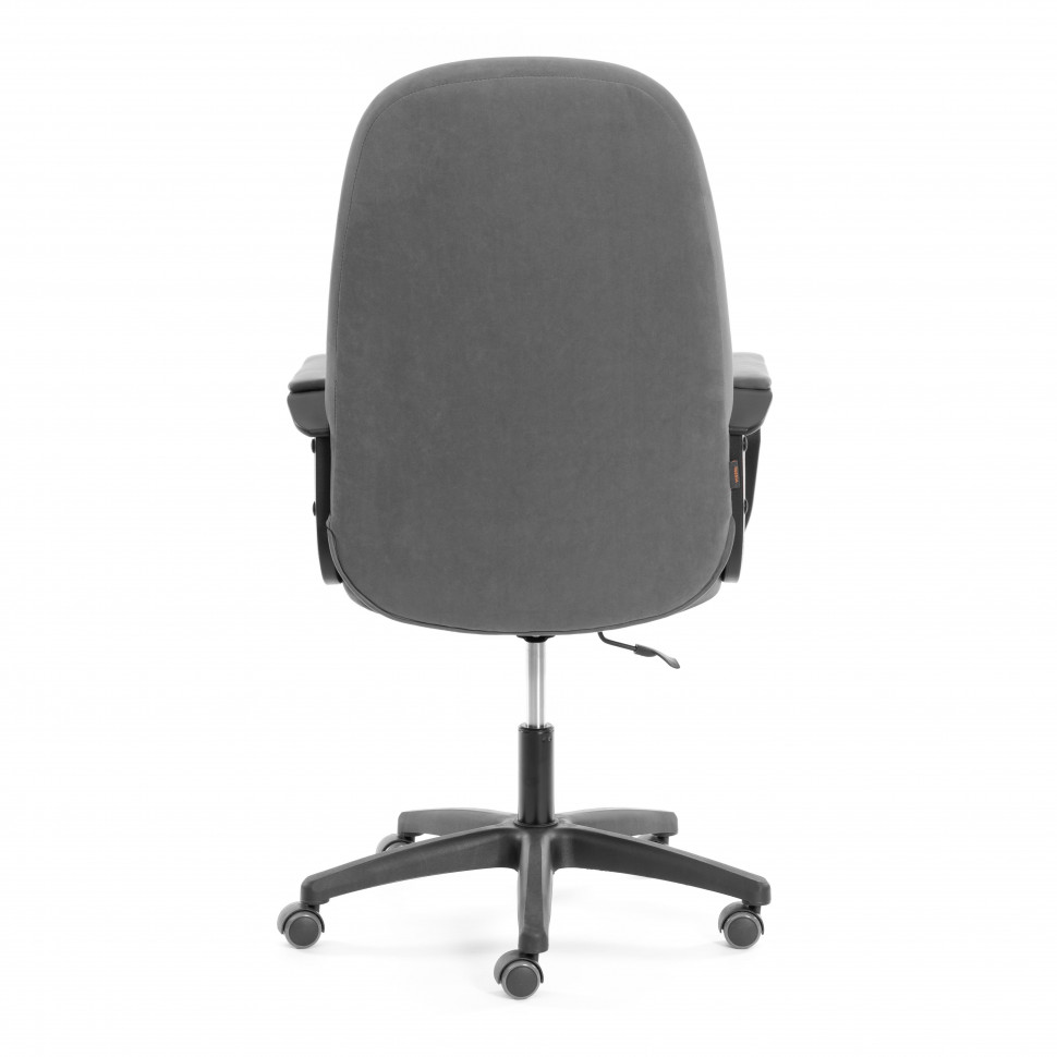 Кресло LEADER (22) велюр, серый, 29, 48х47х116 см