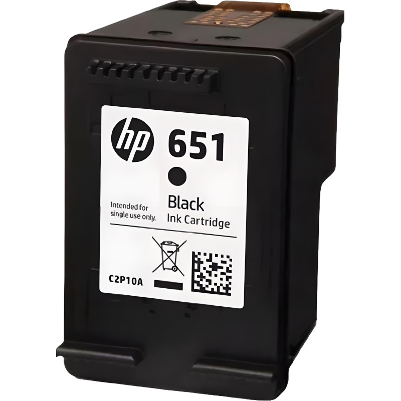 Картридж струйный HP 651 C2P10AE чер. для DJ 5575/5645 Картридж струйный HP 651 C2P10AE чер. для DJ 5575/5645