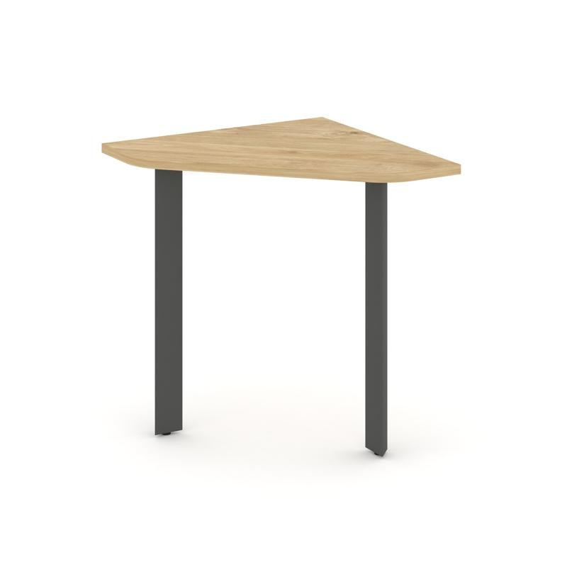 Style Project Угловой элемент стола SN-59.USP-011 Тиквуд Светлый/Металл Антрацит 700*700*750