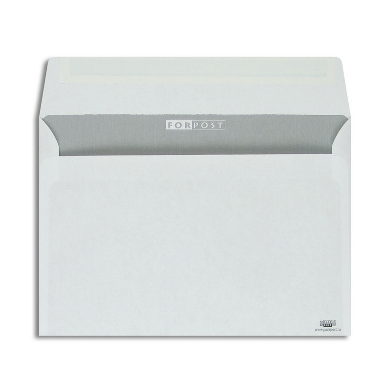 Конверт Куда-Кому С5 стрип ForPost 162х229 1000шт/кор 2804