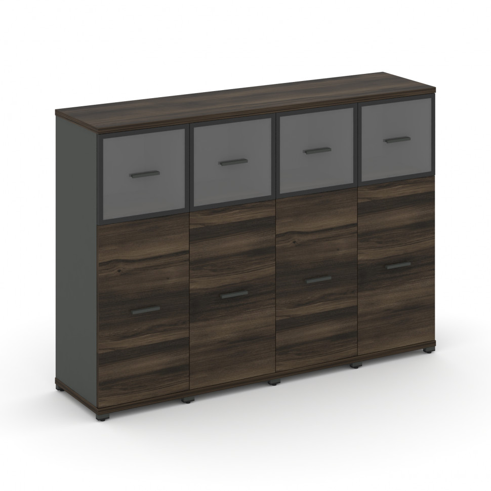 Concept Шкаф 4 узкие секции, 3 ниши CN.STU-344 RPB A Дуб Мали/Антрацит/Металл Антрацит/Прозрачный 16 Concept Шкаф 4 узкие секции, 3 ниши CN.STU-344 RPB A Дуб Мали/Антрацит/Металл Антрацит/Прозрачный 16