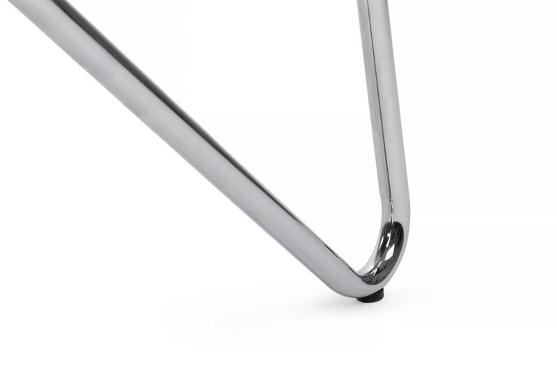 Стул Самба с мягкими подлокотниками SMB-01H Хром гальв. Черный