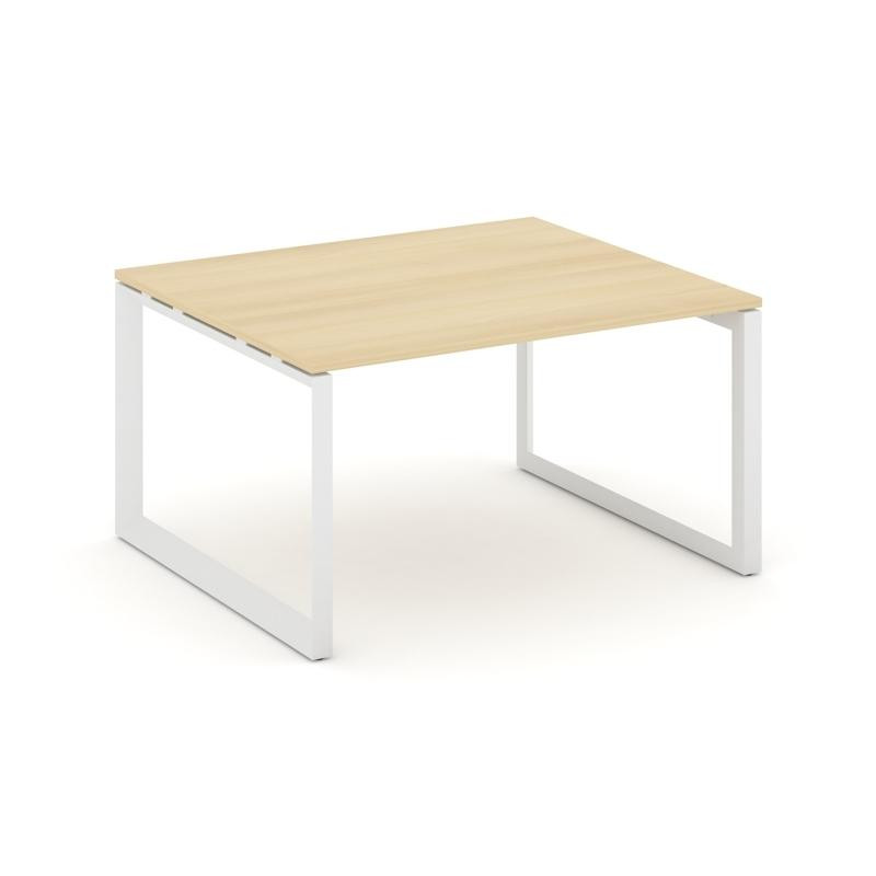 Style Project Стол переговорный SN-59O.SPRG-034.3 Акация Лорка/Металл Белый 1580*1180*750