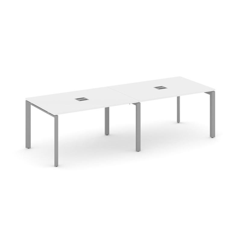 Style Project Стол переговорный SN-59P.SPRG-011 Белый/Металл Серый 1960*980*750