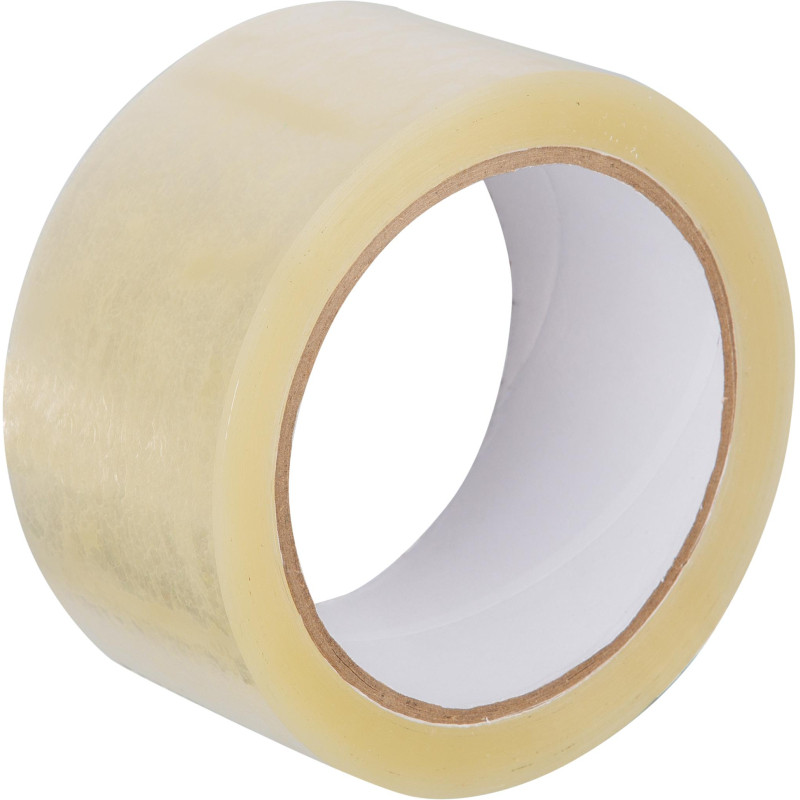 Клейкая лента упаковочная 48мм х 66м 45мкр прозрачная 72шт/уп СПб
