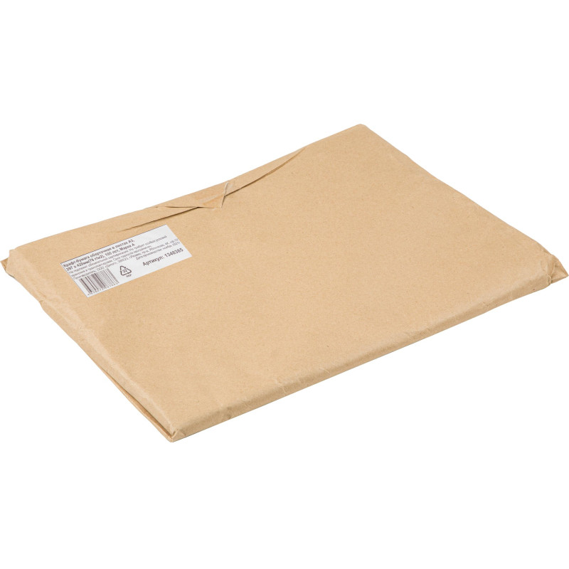 Крафт-бумага оберточная в листах А3, 297 х 420мм(78 г/м2), 100 лст,Марка А