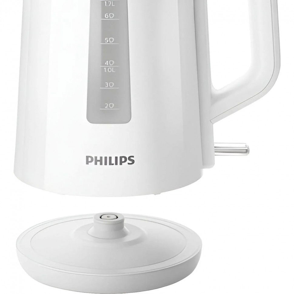 Чайник Philips HD9318/00, 2200Вт,  1,7л., пластик, белый