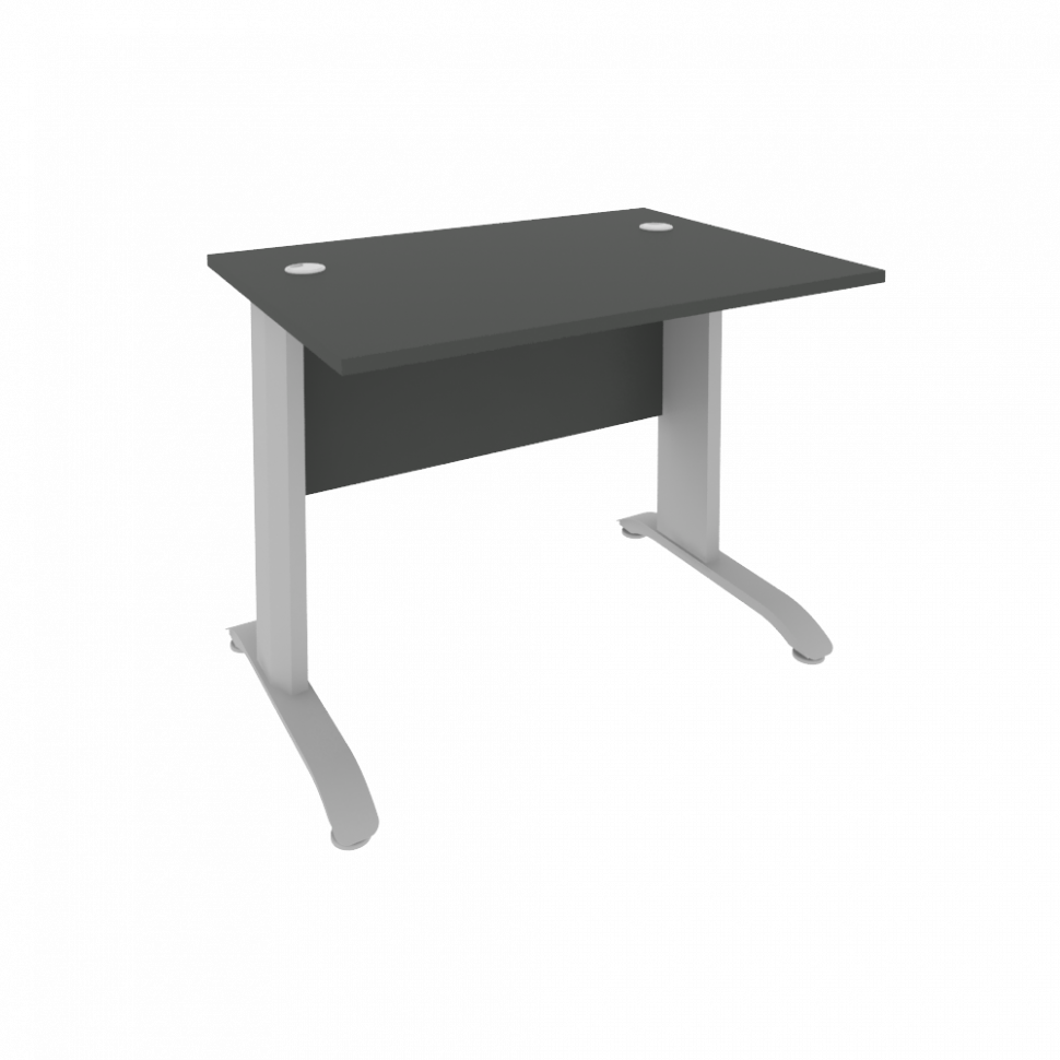 Riva Metal-L Стол письменный ПЛ.СП-1 Антрацит/Металл Серый 1000*720*750