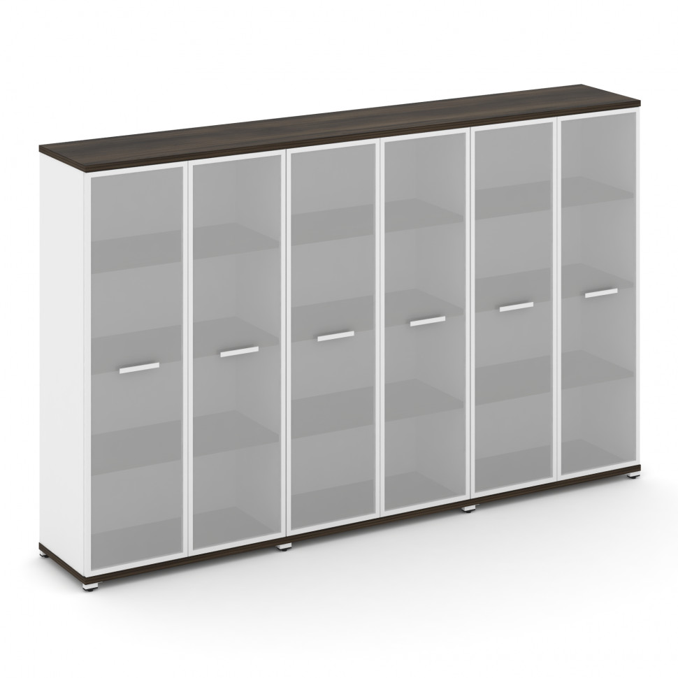 Concept Шкаф 3 широкие секции, 4 ниши CN.STS-436 RMW W Дуб Мали/Белый Бриллиант/Металл Белый/Сатин 2 Concept Шкаф 3 широкие секции, 4 ниши CN.STS-436 RMW W Дуб Мали/Белый Бриллиант/Металл Белый/Сатин 2