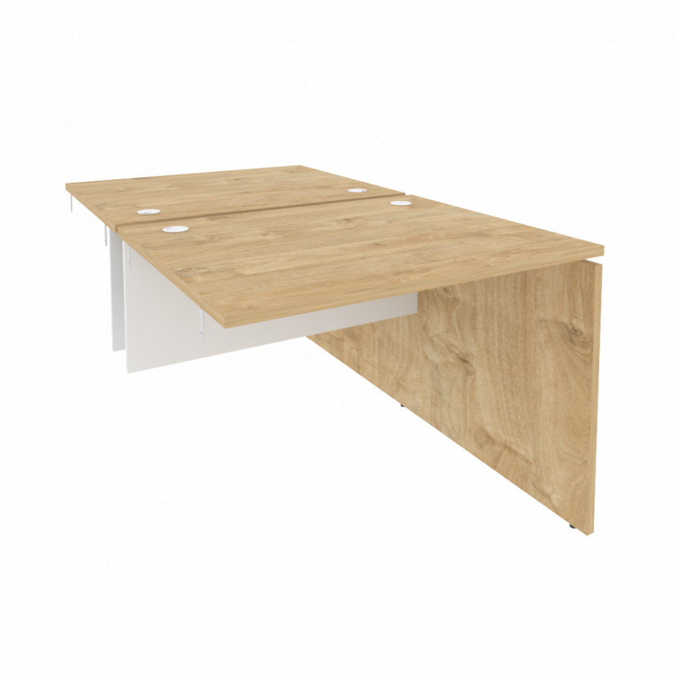 Onix Наборный элемент рабочей станции O.2.NRS-1.8 Тиквуд Светлый/Белый Бриллиант 980*1635*750 Onix Наборный элемент рабочей станции O.2.NRS-1.8 Тиквуд Светлый/Белый Бриллиант 980*1635*750