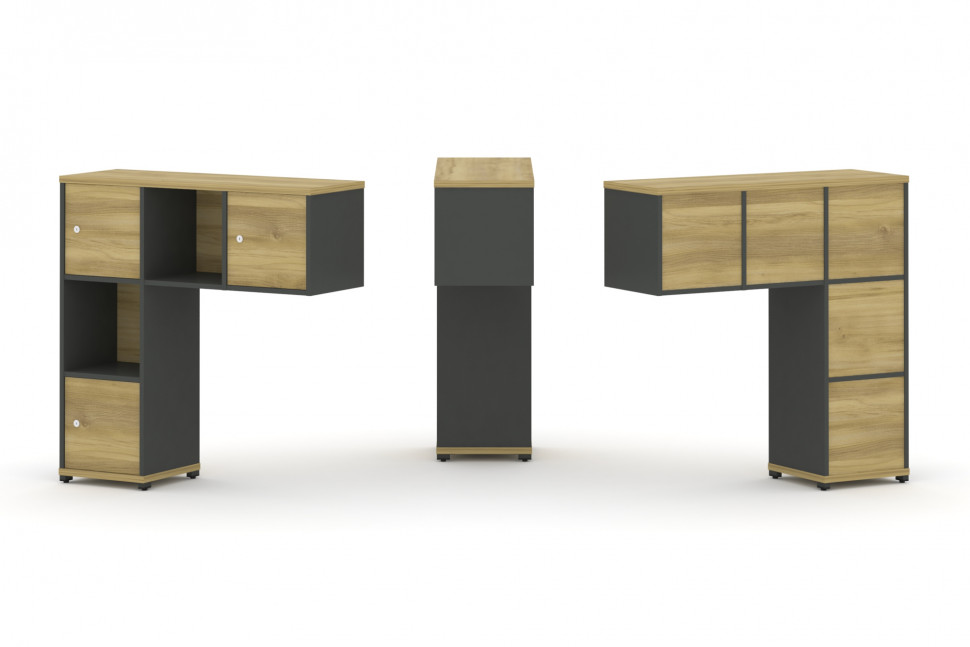 Concept Надставка низкая CN.ONN-002 Дуб Винченцо/Антрацит/Металл Антрацит 1099*365*1130 Concept Надставка низкая CN.ONN-002 Дуб Винченцо/Антрацит/Металл Антрацит 1099*365*1130