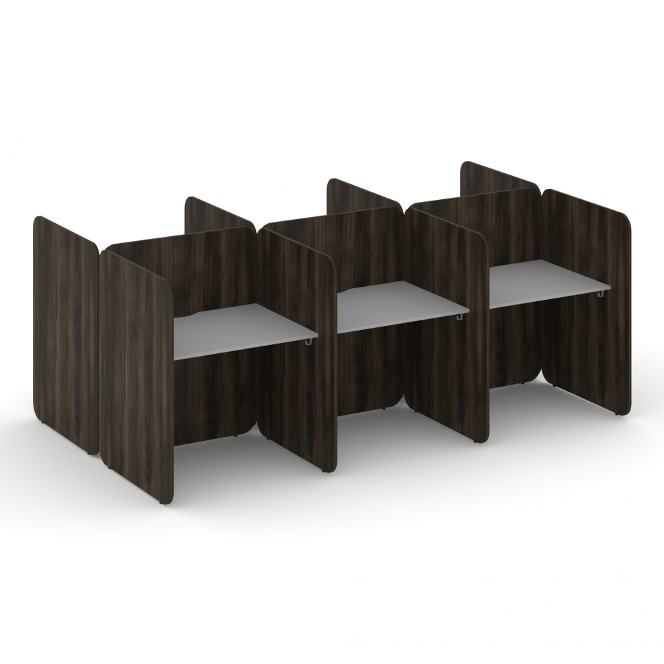 Bell Комплект №6 KCB.K-006 Серый/Дуб Мали 2412*1800*1200