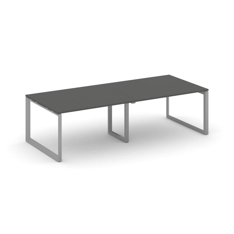 Style Project Стол переговорный SN-59O.SPRG-044.3 Антрацит/Металл Серый 3160*1180*750