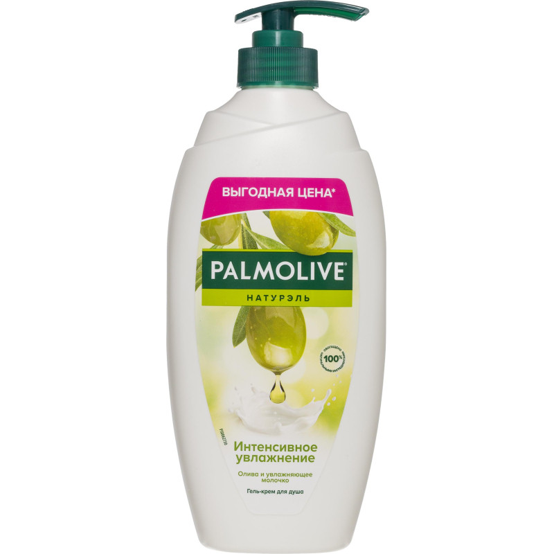 Гель для душа Palmolive Интенсивное увлажнение Олива и Увлаж молочко 750мл