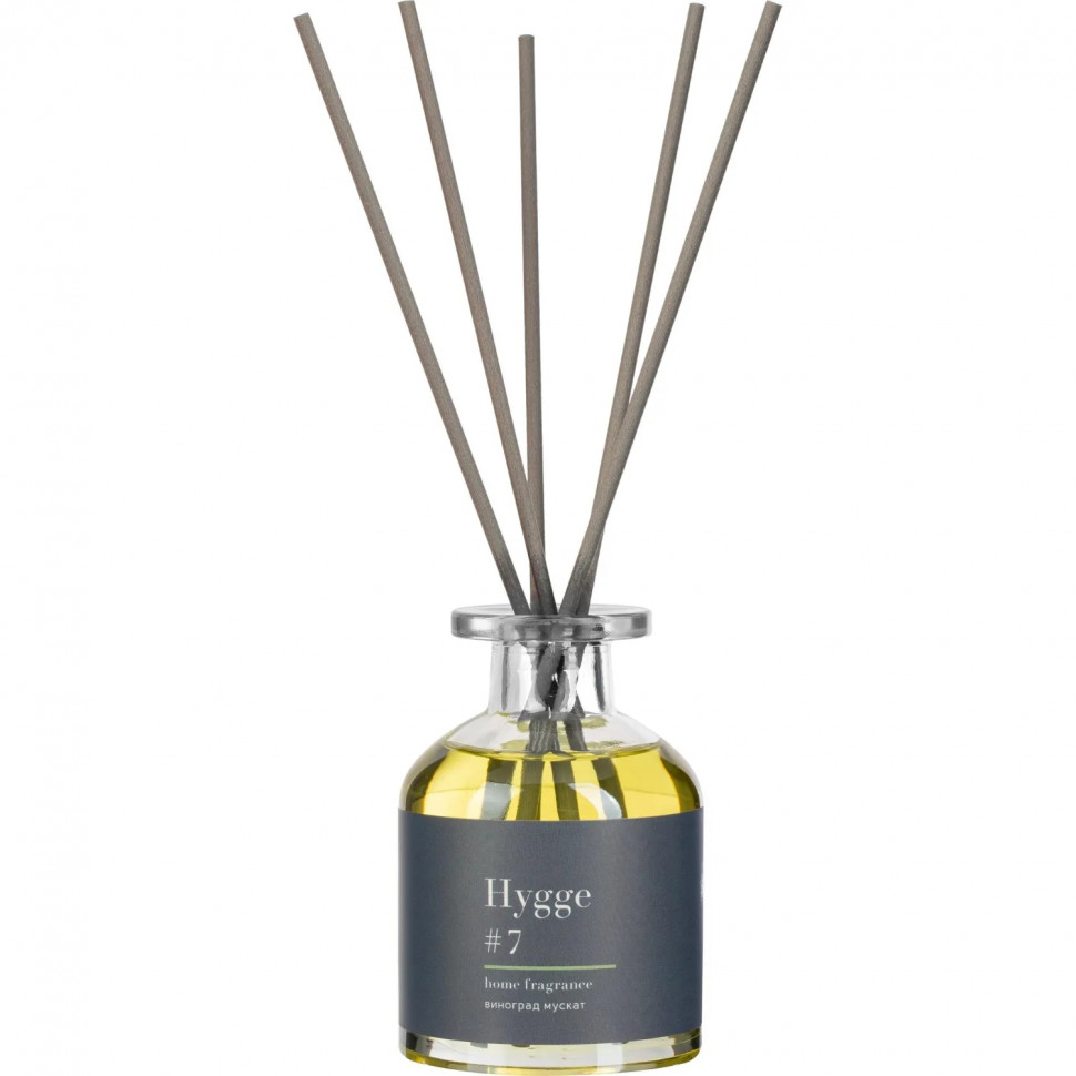 Аромадиффузор с палочками Hygge #7 Виноград мускат 100 мл