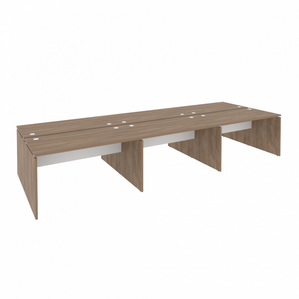 Onix Рабочая станция O.D.RS-6.3.7 Дуб Аризона/Белый Бриллиант 4140*1475*750 Onix Рабочая станция O.D.RS-6.3.7 Дуб Аризона/Белый Бриллиант 4140*1475*750