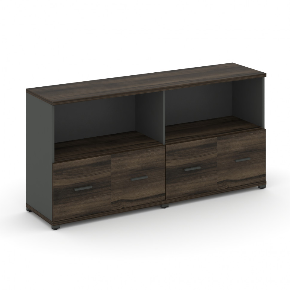 Concept Шкаф 2 широкие секции, 2 нишии CN.STS-221 A Дуб Мали/Антрацит/Металл Антрацит 1668*420*818 Concept Шкаф 2 широкие секции, 2 нишии CN.STS-221 A Дуб Мали/Антрацит/Металл Антрацит 1668*420*818