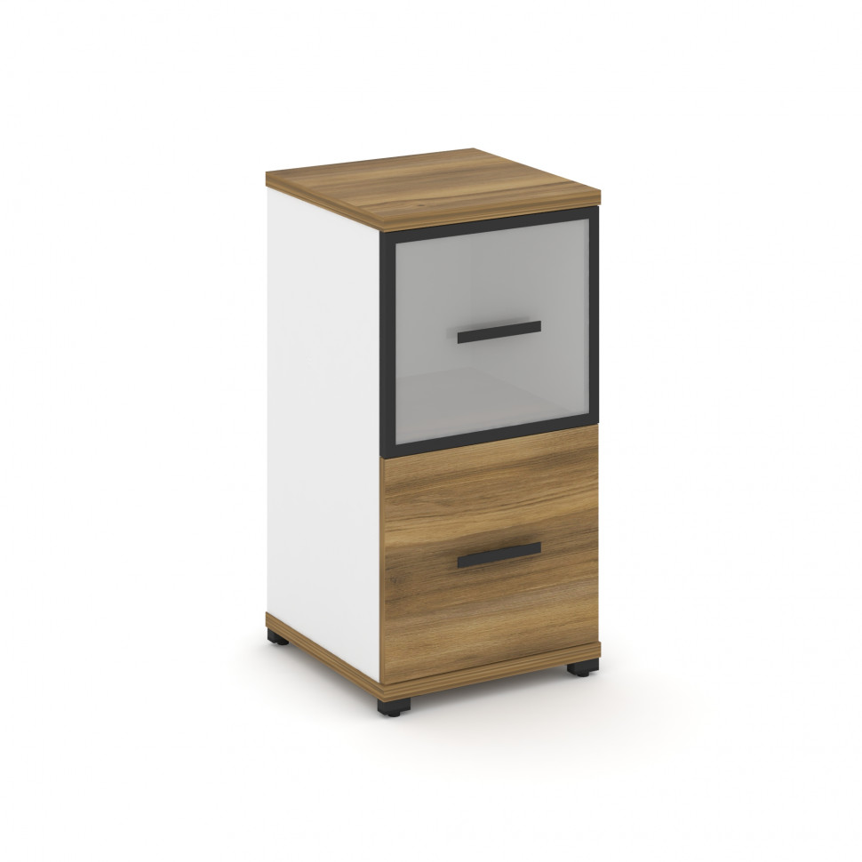 Concept Шкаф 1 узкая секция, 2 ниши CN.STU-212 RMB B Сандал Янтарный/Белый Бриллиант/Металл Черный/С Concept Шкаф 1 узкая секция, 2 ниши CN.STU-212 RMB B Сандал Янтарный/Белый Бриллиант/Металл Черный/С