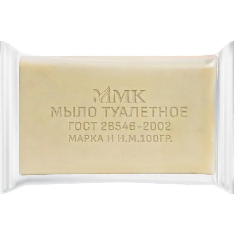 Мыло туалетное Нейтральное в прозрач. обертке флоупак 100гр. МКТУ2521