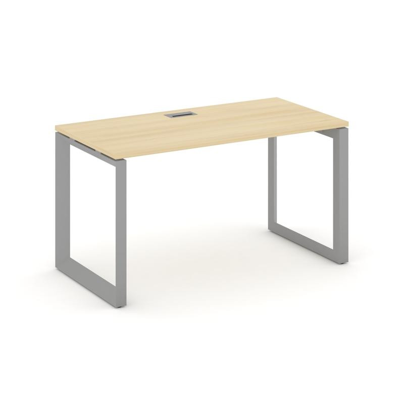 Style Project Стол письменный SN-59O.SP-003 Акация Лорка/Металл Серый/Серебро Заглушка 1380*600*750