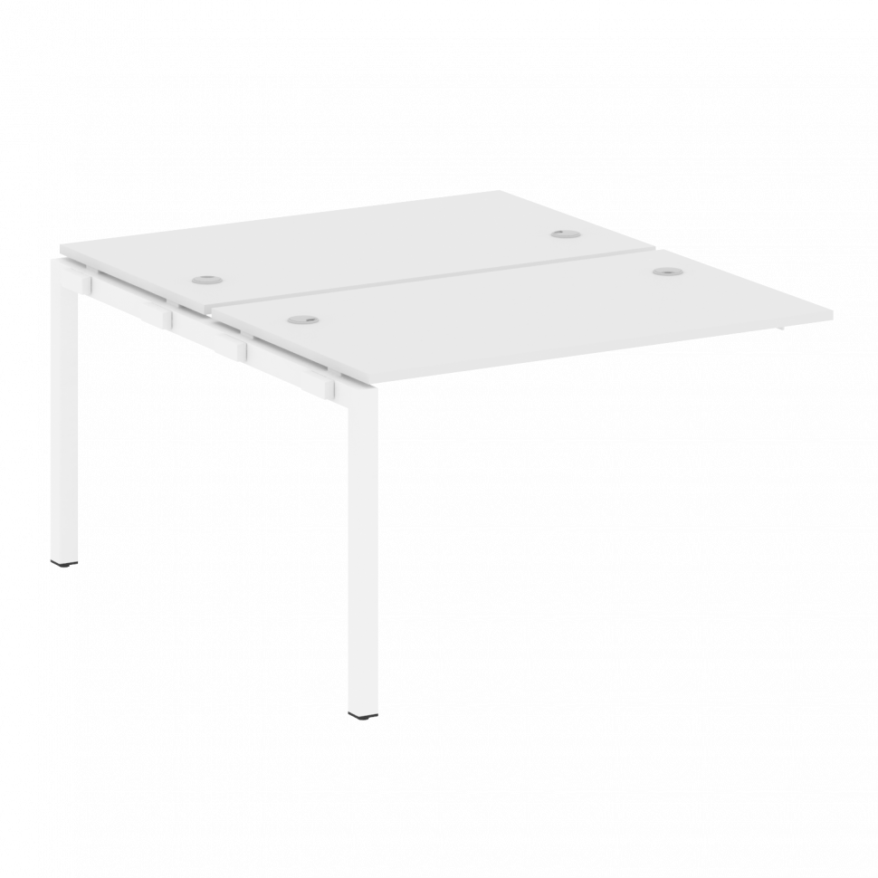 Metal System Quattro Проходной элемент рабочей станции на П-образном м/к 50БП.ПРС-СП-2.2 Белый/Метал Metal System Quattro Проходной элемент рабочей станции на П-образном м/к 50БП.ПРС-СП-2.2 Белый/Метал