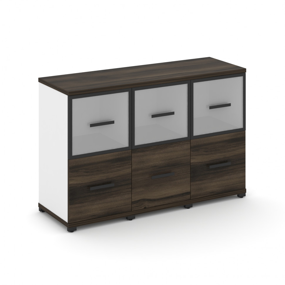 Concept Шкаф 3 узкие секции, 2 ниши CN.STU-232 RMB B Дуб Мали/Белый Бриллиант/Металл Черный/Сатин 12 Concept Шкаф 3 узкие секции, 2 ниши CN.STU-232 RMB B Дуб Мали/Белый Бриллиант/Металл Черный/Сатин 12