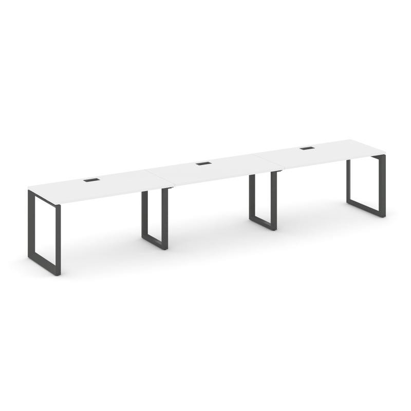 Style Project Рабочая станция односторонняя SN-59O.ORS-042 Белый/Металл Антрацит/Черный Заглушка 354