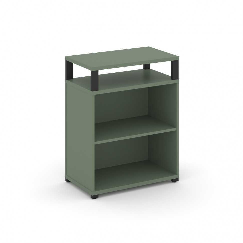 Concept Стеллаж опорный/приставной с верх. горизонтом  CN.SOPO-002 Кобо/Металл Черный 720*420*917