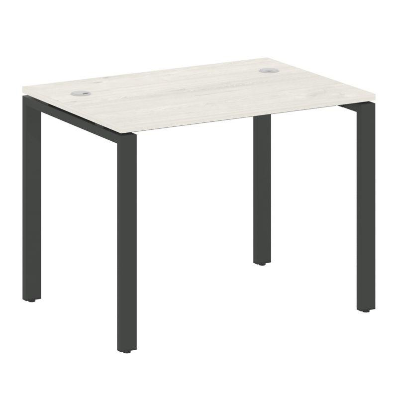 Metal System Стол письменный на П-образном м/к БП.СП-1 Дуб Наварра/Металл Антрацит 1000*720*750