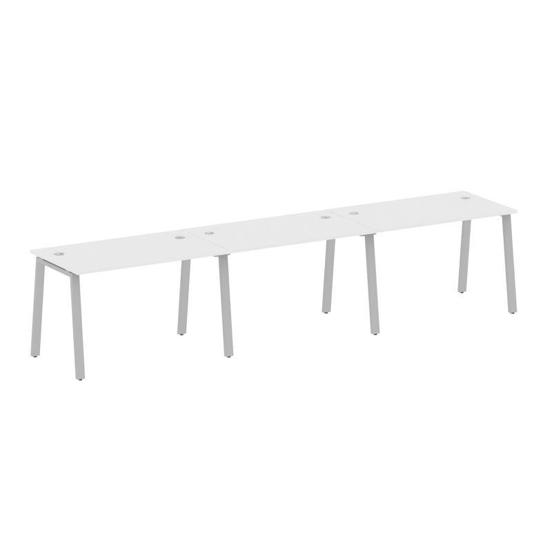 Metal System Рабочая станция на 3 места на А-образном м/к БА.СМ-3.2 Белый/Металл Серый 3600*720*750 Metal System Рабочая станция на 3 места на А-образном м/к БА.СМ-3.2 Белый/Металл Серый 3600*720*750