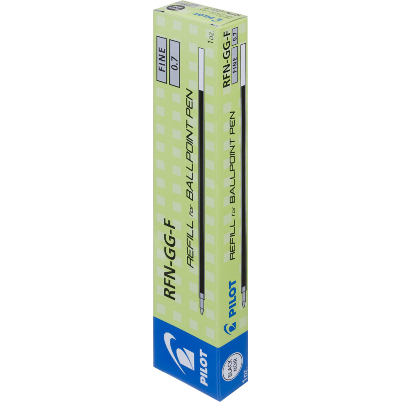 Стержень шариковый 143мм PILOT RFJ-GP-F/RFN-GG-F для BPS-GP-F черный 0,22мм