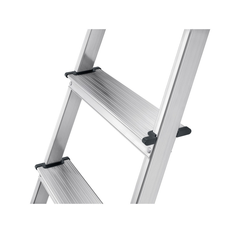 Стремянка HAILO L60 5 ступенек Н=280см с лотком, алюм (8160-507)