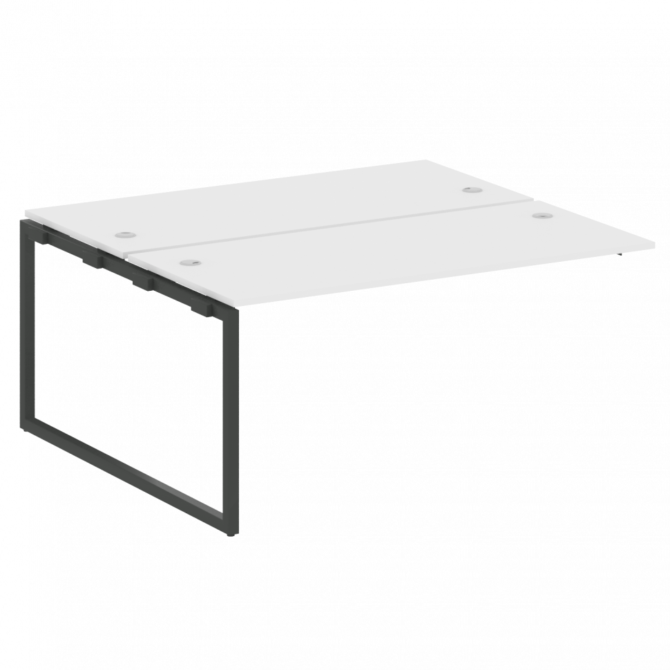 Metal System Quattro Проходной элемент рабочей станции на О-образном м/к 40БО.ПРС-СП-2.4 Белый/Метал Metal System Quattro Проходной элемент рабочей станции на О-образном м/к 40БО.ПРС-СП-2.4 Белый/Метал