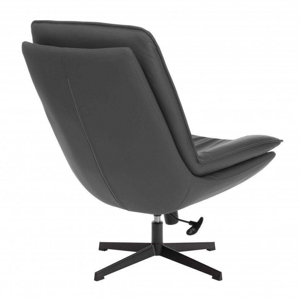 Кресло лаунж Cosmo экокожа, графит