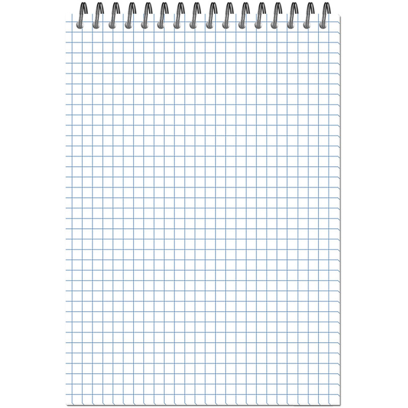 Блокнот А5 50л,спираль,клетка,Concept