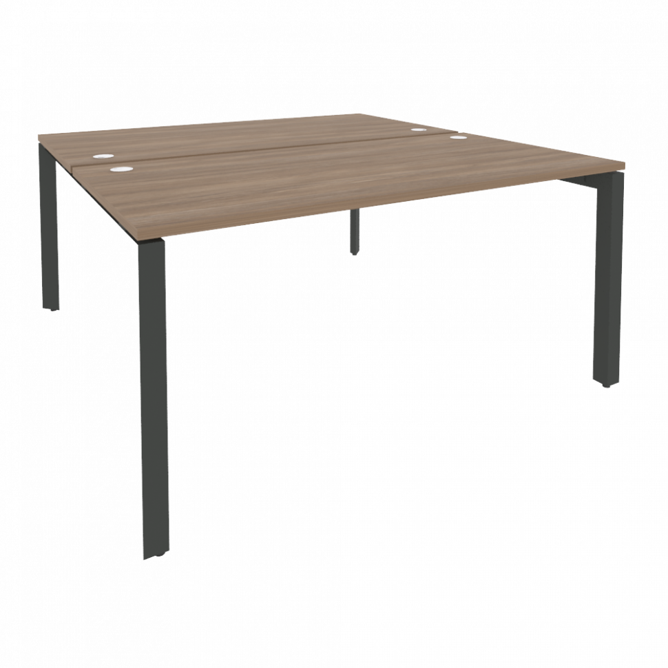 Onix Рабочая станция на П-образном м/к O.MP-D.RS-2.4.8 Дуб Аризона/Металл Антрацит 1580*1635*750