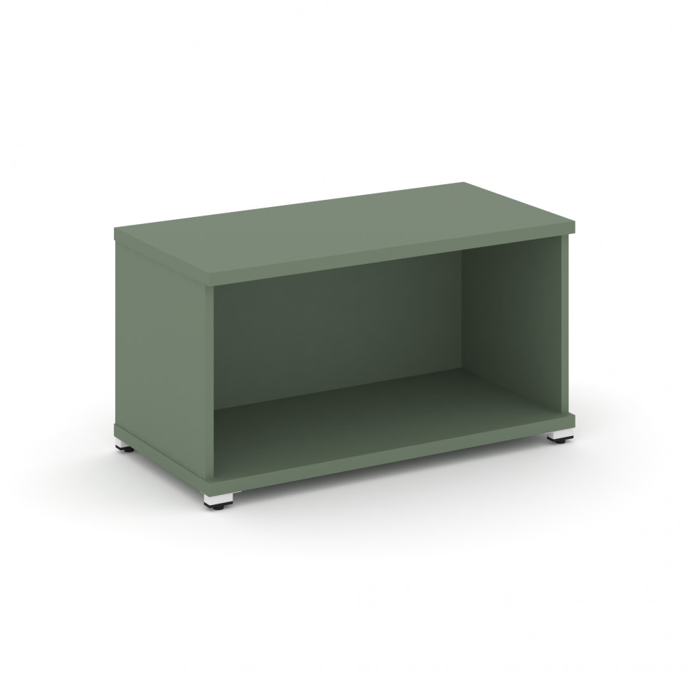 Concept Стеллаж 1 широкая секция, 1 ниша CN.STS-110 Кобо/Металл Белый 836*420*450