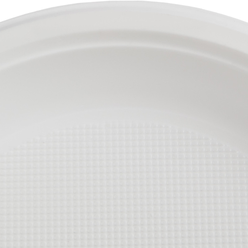 Тарелка одноразовая d 165мм, десертная, белая, ПП, 100шт/уп