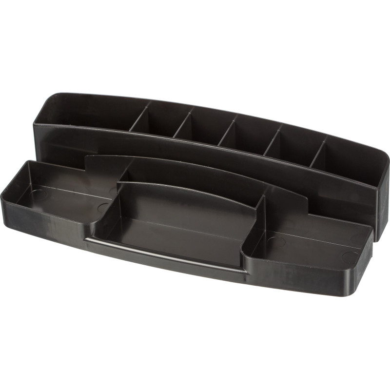 Подставка-органайзер д/канцеляр. мелочей Attache 10 отделений office черный Подставка-органайзер д/канцеляр. мелочей Attache 10 отделений office черный