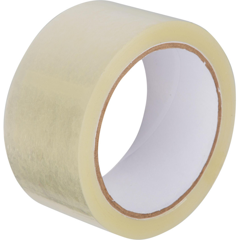 Клейкая лента упаковочная 48мм х 66м 40мкр прозрачная 6 шт/уп СПб