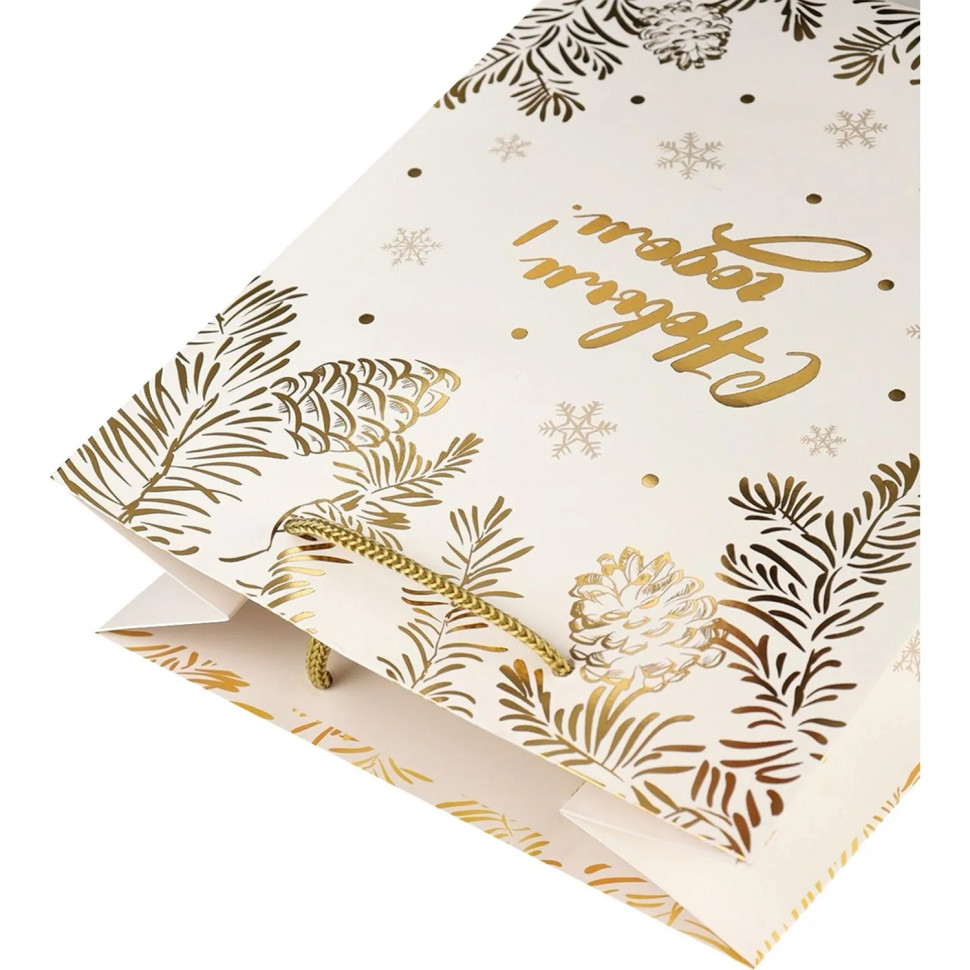 Пакет подарочный 18x23x10см(M)Новогодние узоры ПКП-6643 НГ Пакет подарочный 18x23x10см(M)Новогодние узоры ПКП-6643 НГ