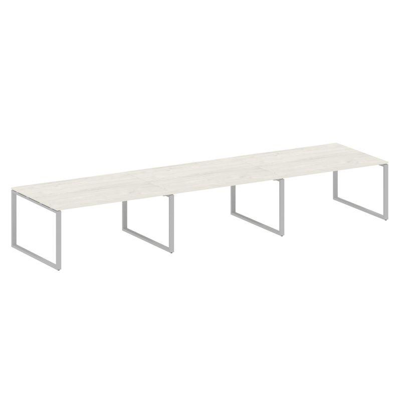 Metal System Переговорный стол (3 столешницы) на О-оразном м/к БО.ПРГ-3.4 Дуб Наварра/Металл Серый 4 Metal System Переговорный стол (3 столешницы) на О-оразном м/к БО.ПРГ-3.4 Дуб Наварра/Металл Серый 4