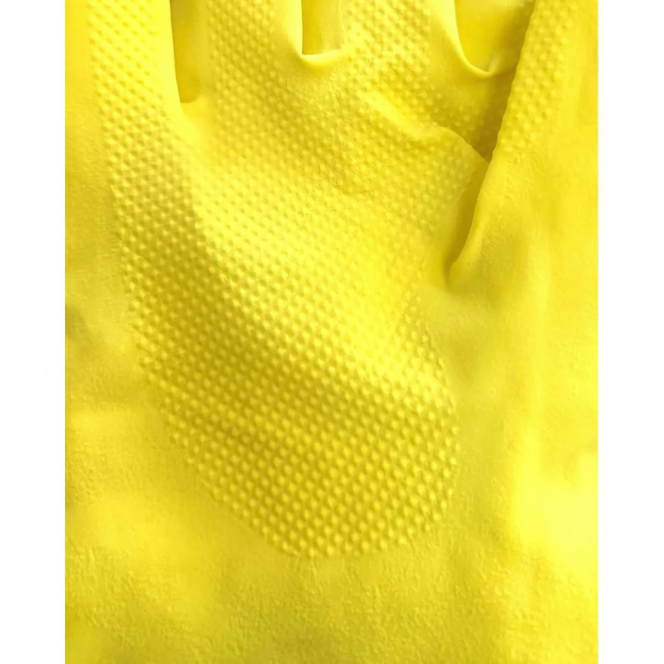 Перчатки MitRa Professional КЩС желтые, р.L (12 пар/уп.)