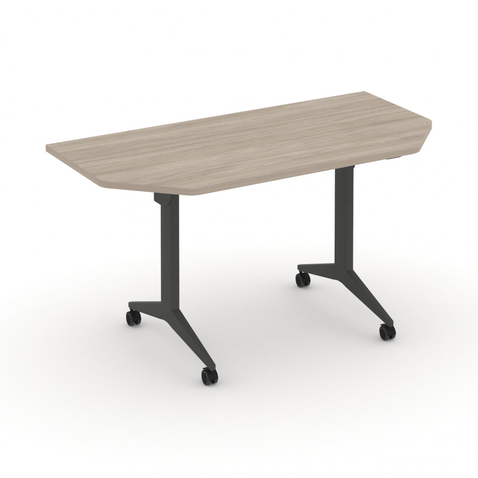 X-Pull Стол складной мобильный X.M-7.T1 Дуб Аттик/Металл Антрацит 1440*720*753