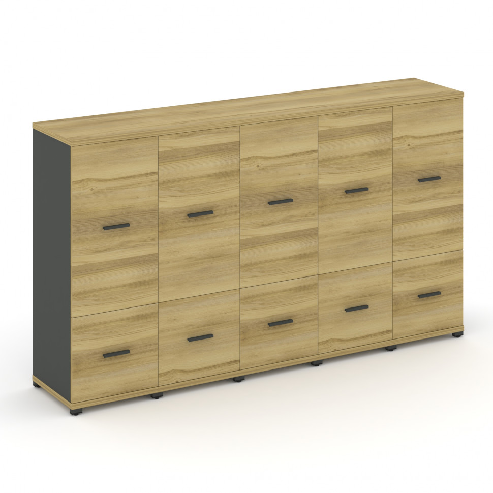 Concept Шкаф 5 узких секций, 3 ниши CN.STU-352 A Дуб Винченцо/Антрацит/Металл Антрацит 2084*420*1186 Concept Шкаф 5 узких секций, 3 ниши CN.STU-352 A Дуб Винченцо/Антрацит/Металл Антрацит 2084*420*1186