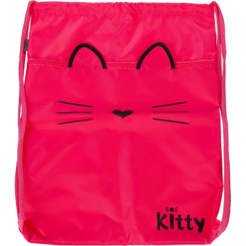 Мешок для обуви Комус Класс Kitty, МО-26-2, 360x470 мм, карман